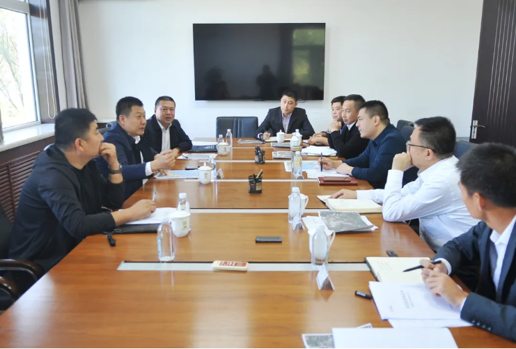 【药都要闻】张宏斌会见辽宁山水工源水泥有限公司总经理王广新一行
