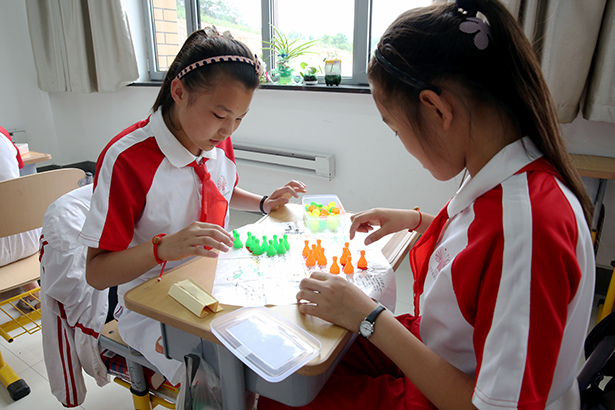 省实验学校本溪分校举办科学组棋类比赛
